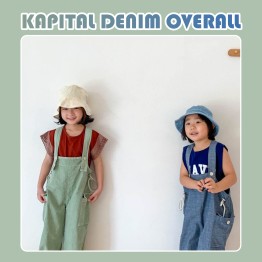 Body yếm dài trẻ em ST10 (캐피탈 오버롤)